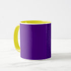 Split-Texture Purple Ceramic Mug – Customisable