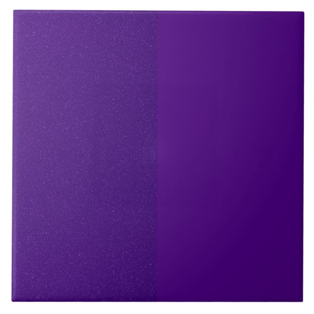 Split Texture Purple Custom Ceramic Tile (Front)