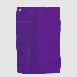 Split Texture Purple Custom Golf Towel