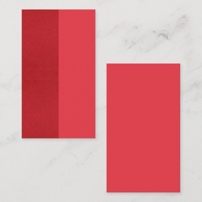 Split Tomato Red Enclosure Card – Customisable (Front/Back)