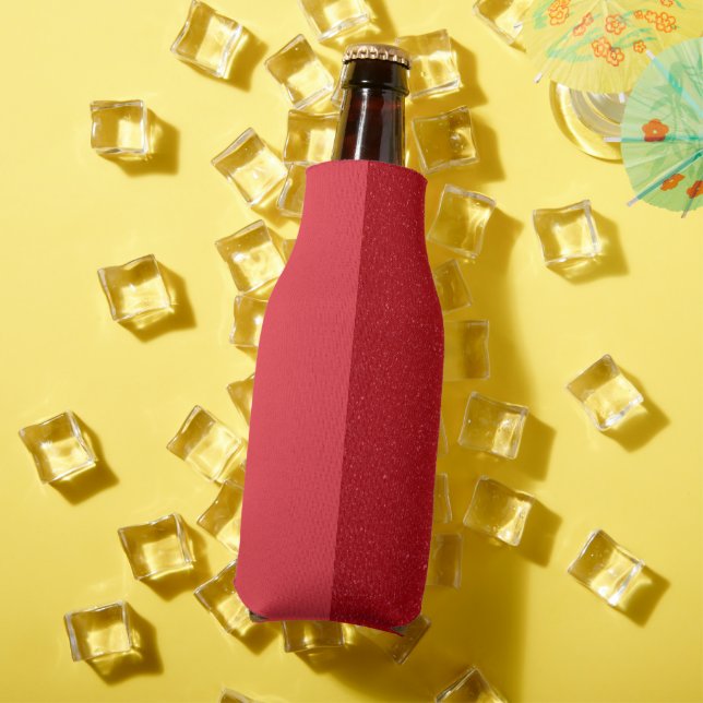 Split Tomato Red Noise Bottle Cooler – Customise (In Situ Summer)