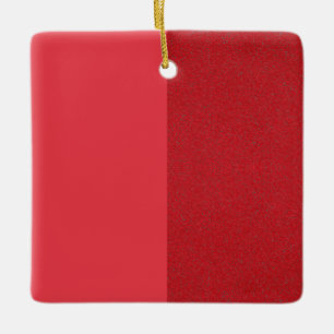 Split Tomato Red Ornament – Customisable