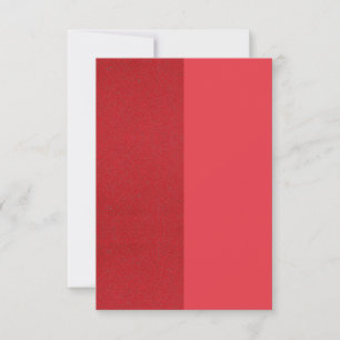 Split Tomato Red RSVP Card – Customisable