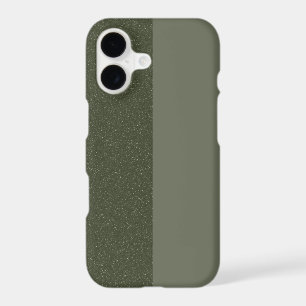 Split-Tone Moss Green iPhone 11 Case – Customise
