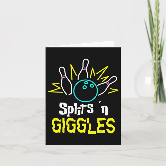 Splits n Giggles  Card (Front)