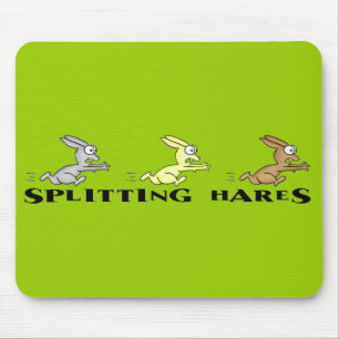 Splitting Hares Mousepad