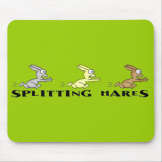 Splitting Hares Mousepad