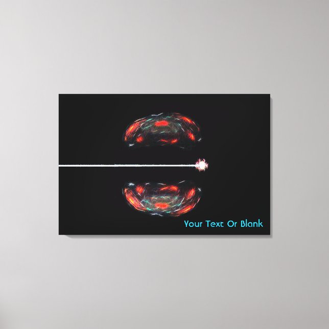Splitting The Atom Canvas Print (Front)