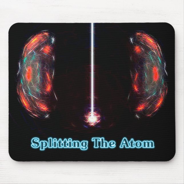 Splitting The Atom Mouse Pad (Front)