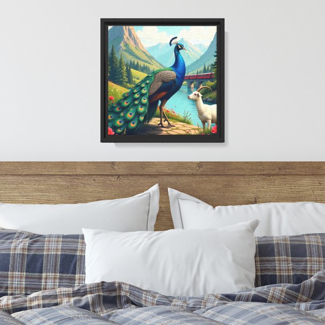 SPNP_Premium Wrapped Canvas (Insitu(Bedroom))