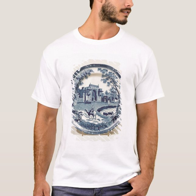 Spode blue and white plate, c.1815 T-Shirt (Front)