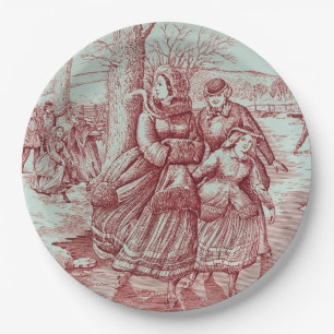 Spode Limited Ed Christmas Image Paper Plate
