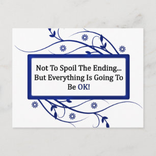 Spoil The Ending Postcard