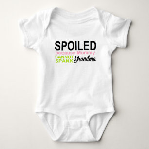 spoiled by grandma baby bodysuit