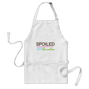 Spoiled By Grandma Standard Apron