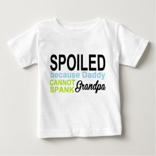 spoiled by grandpa baby T-Shirt