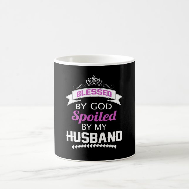 Spoiled By Husband Coffee Mug (Center)