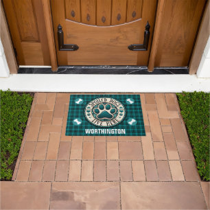 Spoiled Dogs Live Here  Doormat