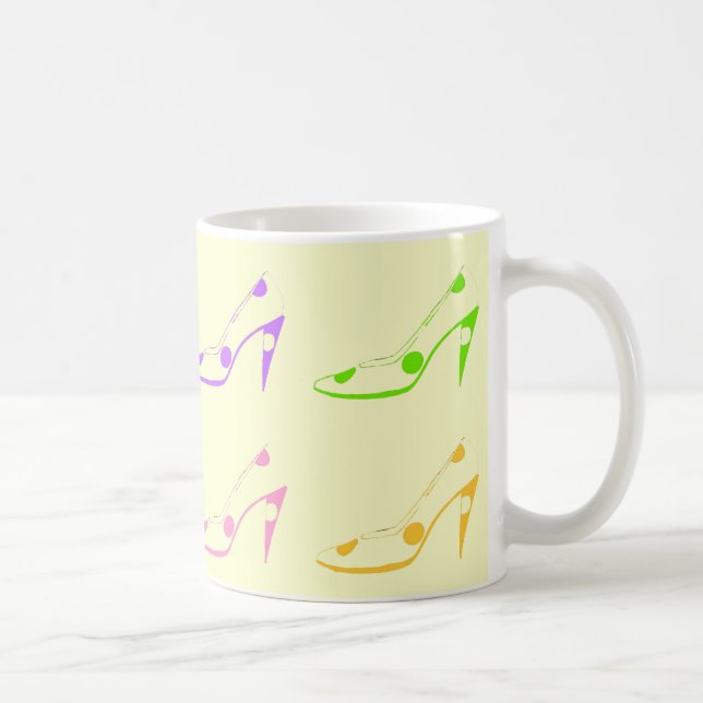 Spoiled High Heel Shoe Diva Coffee Mug (Right)