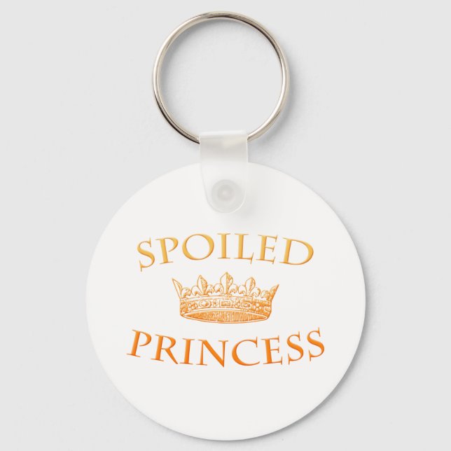 Spoiled Princess Key Ring (Front)
