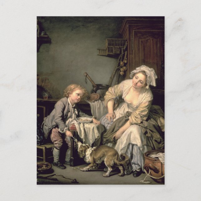 Spoilt Child, 1765 Postcard (Front)