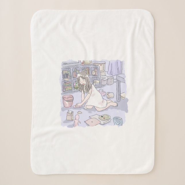 spoilt sherpa blanket (Front)