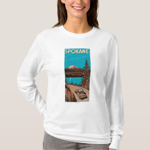 Spokane Advertising Poster #2Spokane, WA T-Shirt