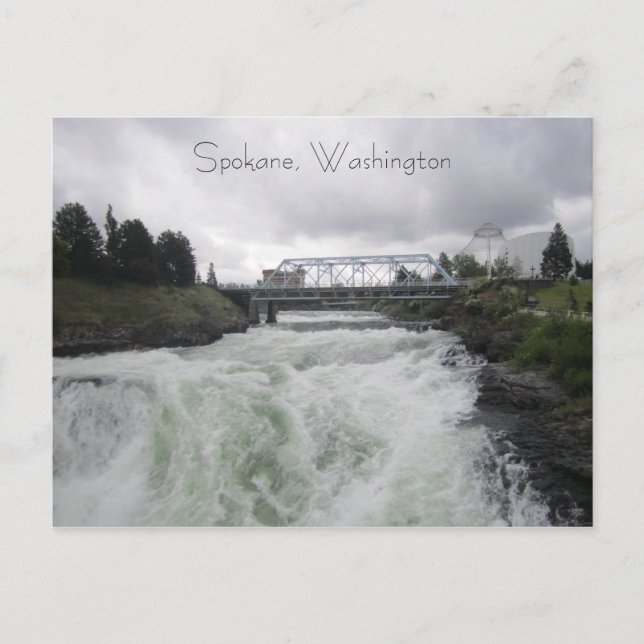 Spokane Falls Postcard (Front)