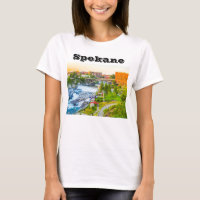Spokane Falls Washington T-Shirt