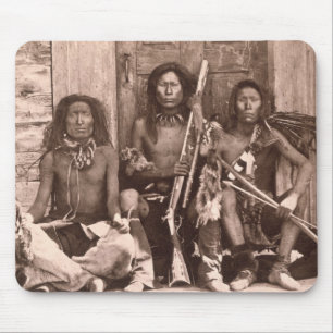 Spokane Indians, 1861 (b/w photo) Mouse Pad