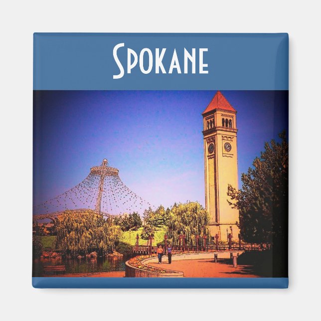 Spokane (Park) Magnet (Front)
