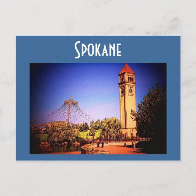 Spokane (Park) Postcard (Front)