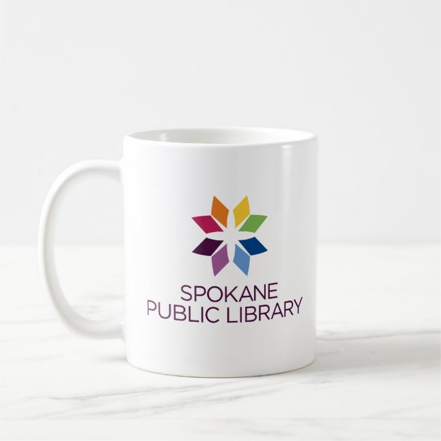 Spokane Public Library Mug (Left)