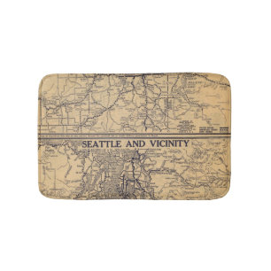 Spokane, Seattle Bath Mat