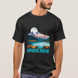 Spokane Souvenir Apparel - Retro Vintage Spokane T-Shirt