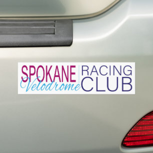 Spokane Velodrome Racing Club Bumper Sticker