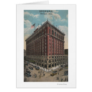 Spokane, WA - View of Davenport Hotel