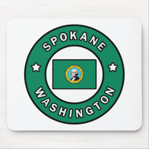 Spokane Washington Mouse Pad