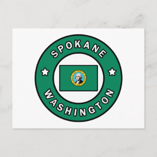 Spokane Washington Postcard