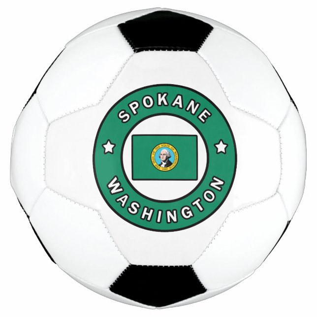 Spokane Washington Soccer Ball (Front)