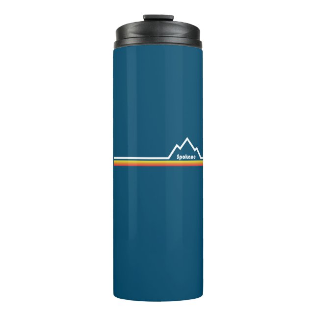 Spokane Washington Thermal Tumbler (Front)