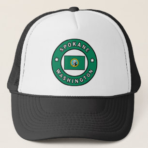 Spokane Washington Trucker Hat