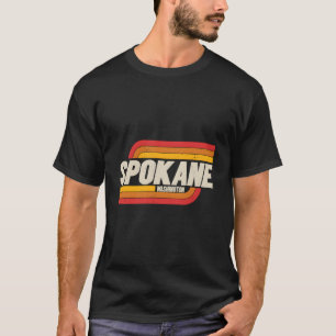 Spokane Washington Wa City Vintage T-Shirt