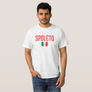 SPOLETO Italy Flag T-Shirt