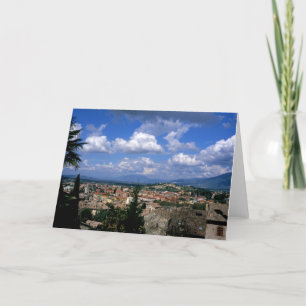 Spoleto Umbria Italy Thank You Card