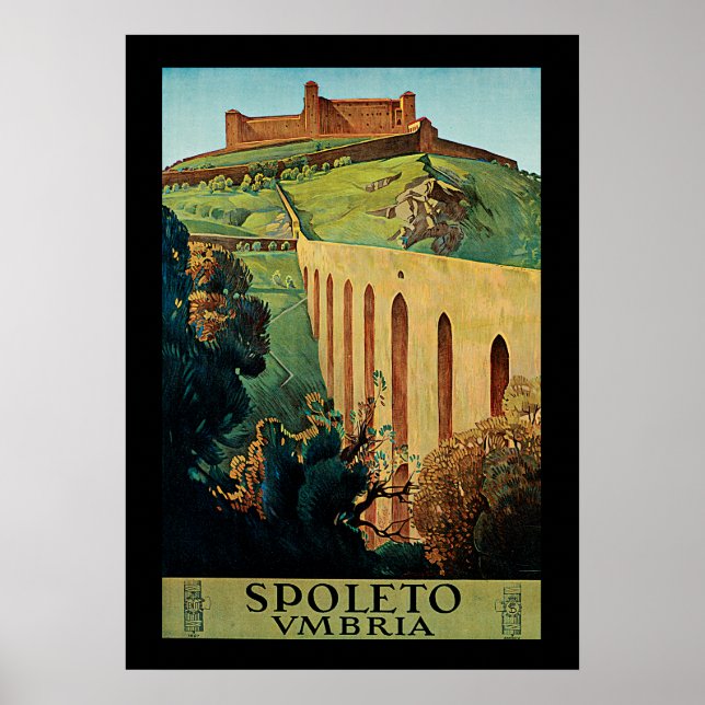 Spoleto - Umbria Poster (Front)
