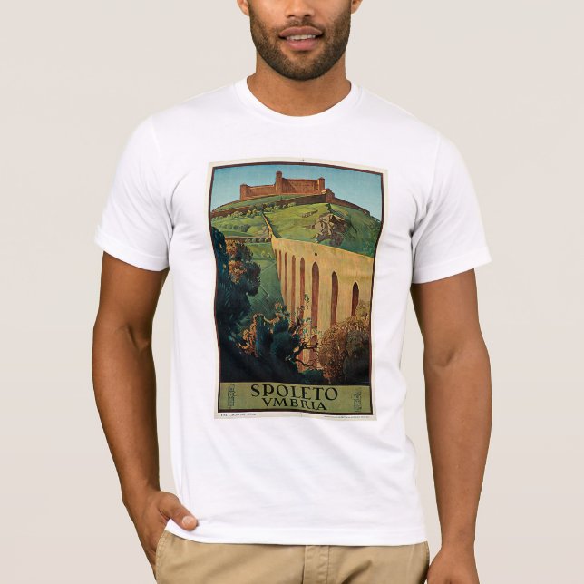 Spoleto, Umbria T-Shirt (Front)