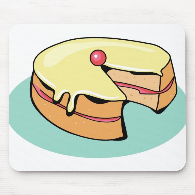 Sponge Cake Mouse Pad (Front)
