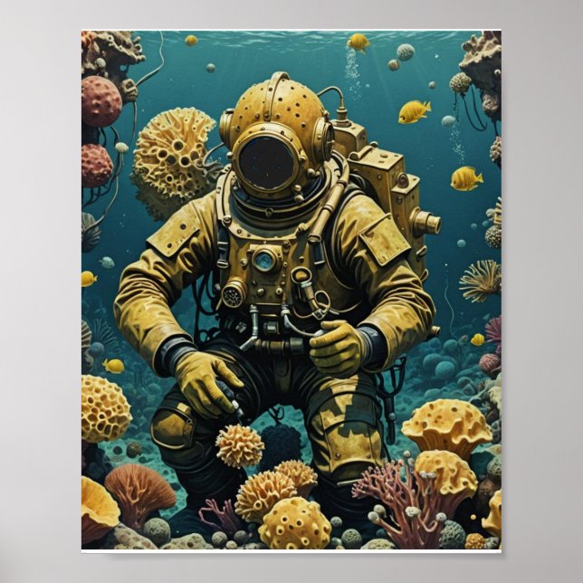 Sponge diver poster (Front)