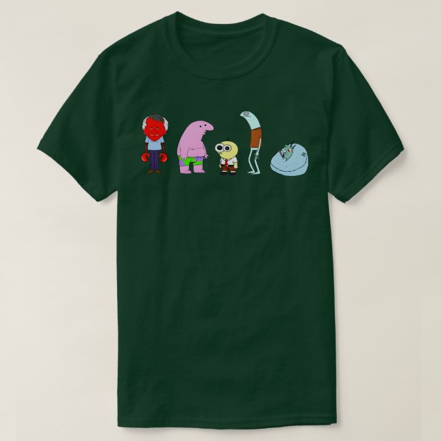 Sponge Friends T-Shirt (Design Front)